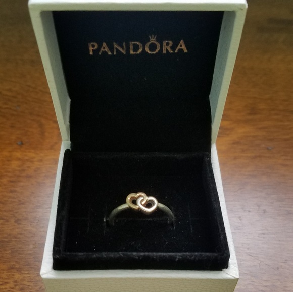 Pandora Jewelry - Pandora Two Hearts Ring
